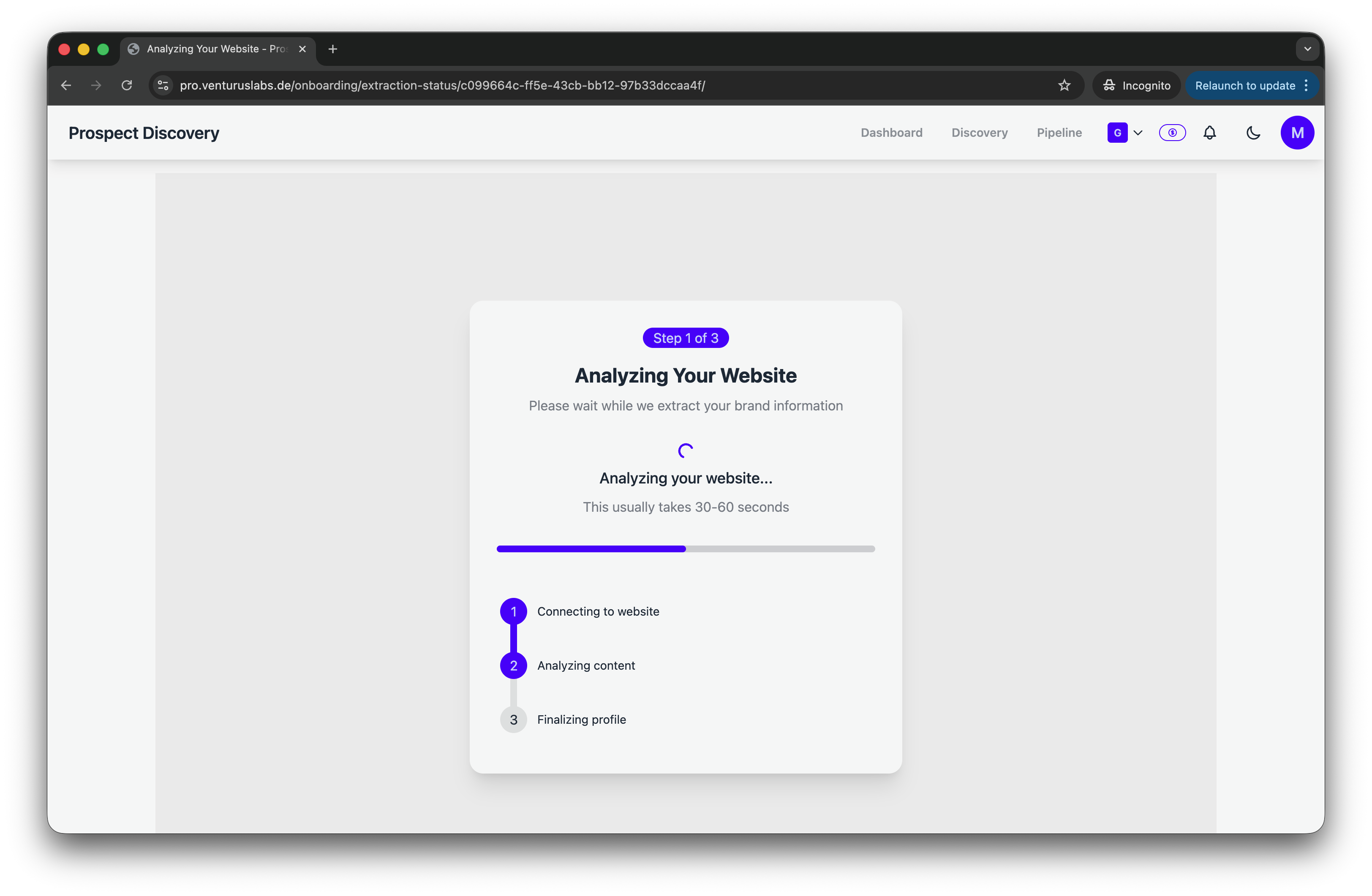 AI analyzuje firemní web a extrahuje informace o značce